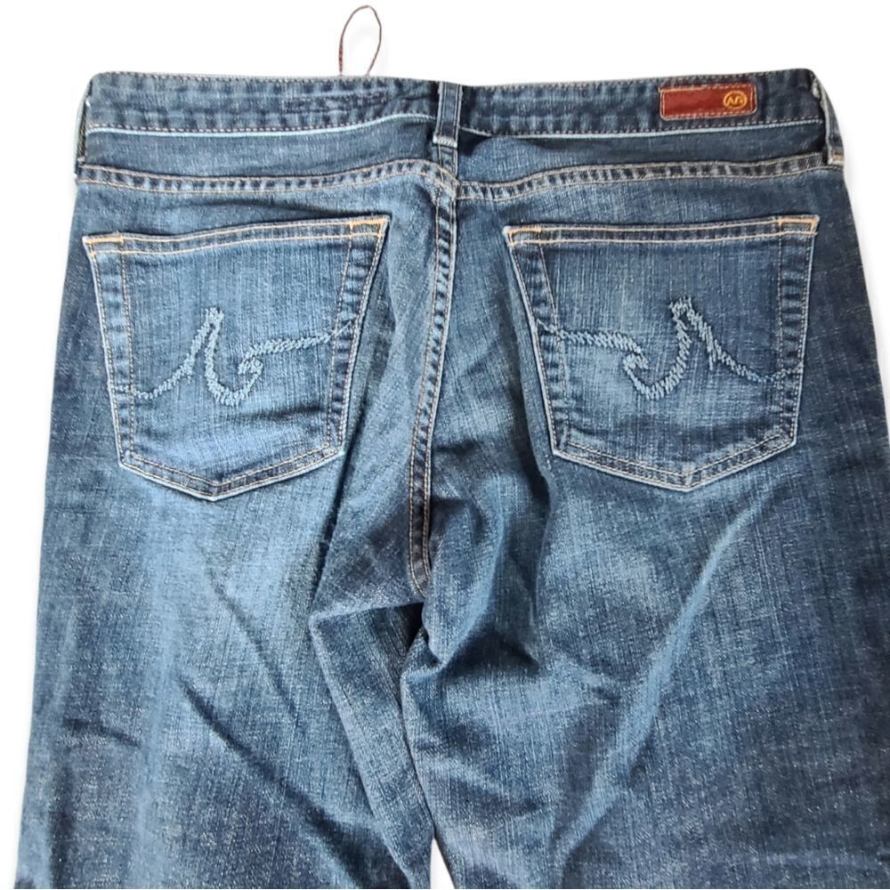 AG Adriano Goldschmeid The Club Bootcut Flare Lowrise Jeans 31 - Picture 3 of 7